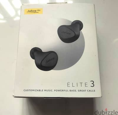 jabra Earbuds Elite 3 Original New Condition