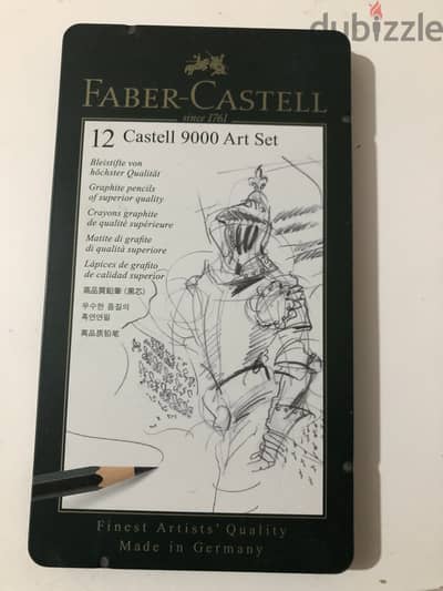 Faber castell art set فابر كاستل اقلام رصاص للرسم ادوات رسم