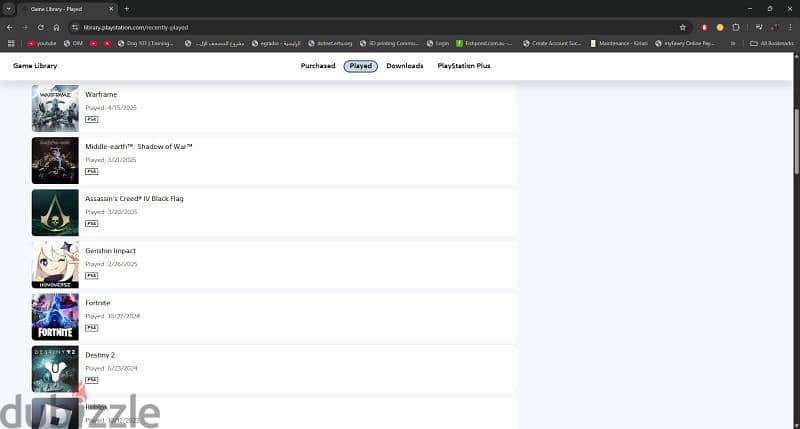 playstation USA account 31 games 1