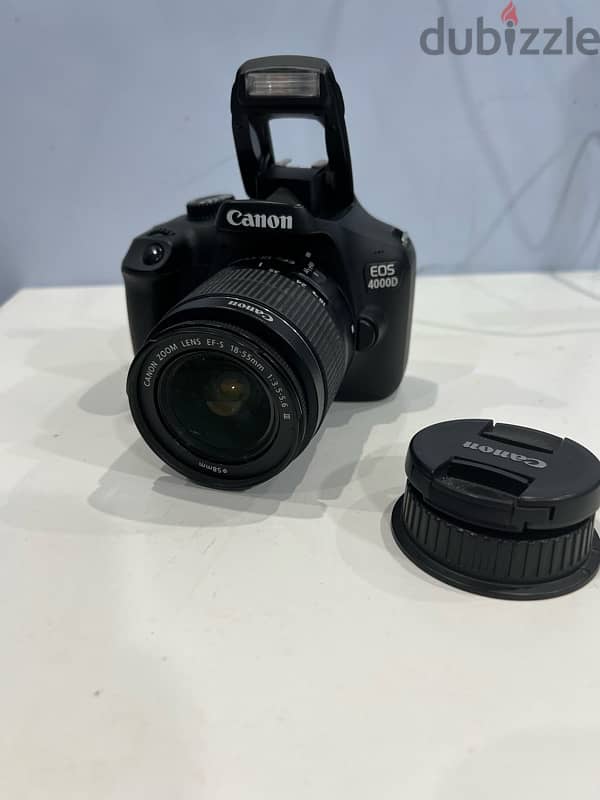 camera canon 4000d used (very good) 3