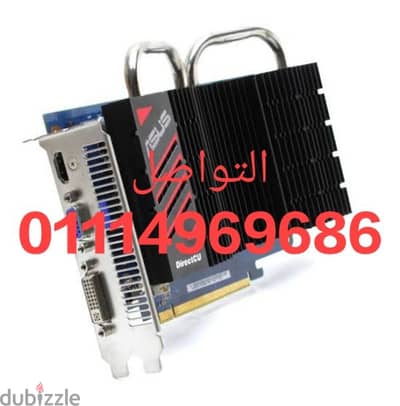 كروت شاشة ASUS Nvidia Gt630 2GB DDR3 للالعاب والبرامج