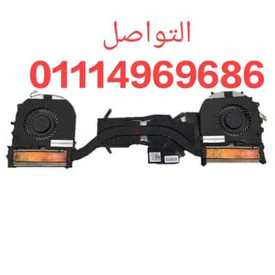 طقم فانات DELL Precision M3800 الاوريجينال