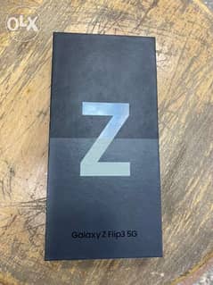 Galaxy Z Flip 3 5G Cream جديد متبرشم 0
