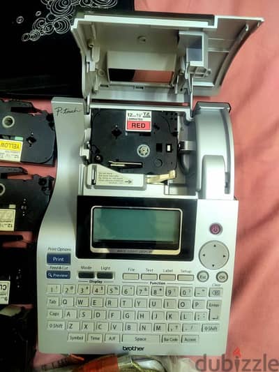 labeling Machine Brother Used Like new with 15 Cassettes free