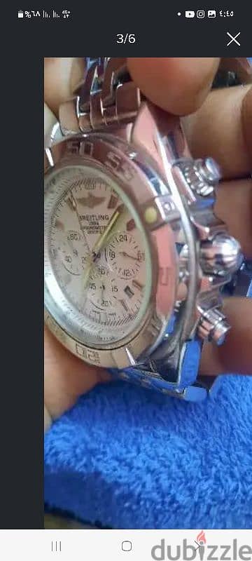 Brietling Chronograph Replica Watch Men 4