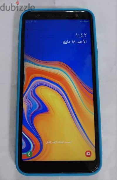 سامسونج +j4 خطين 32 جيجا 4G شاشه 6 بوصه علبه وشاحن أصلى بشاشته الاصليه