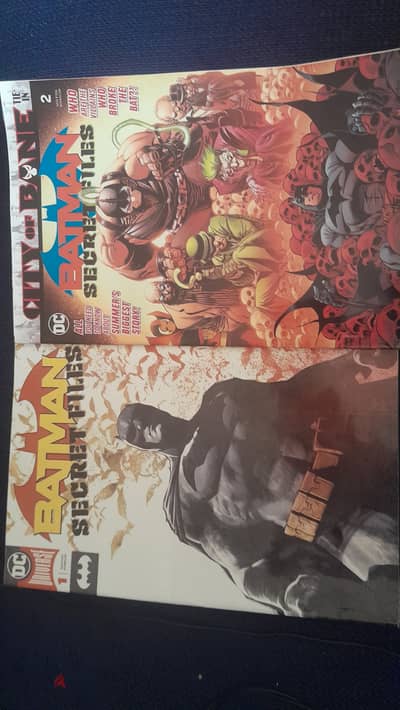 Batman secret files comics