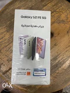Galaxy S21 FE 5G dual sim 128/8G جديد متبرشم بضمان الوكيل بالجراب 0