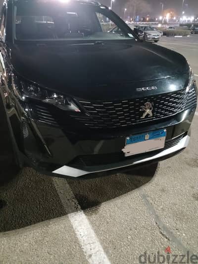 بيجو 5008 موديل 2024 للايجار بالسائق وبدون سبعه راكب