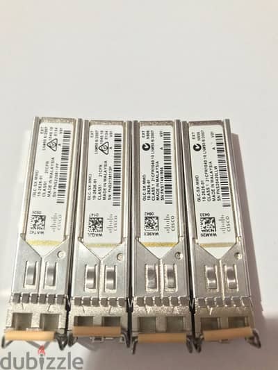 ‎جيبيك سيسكو -  SFP cisco٤ قطع