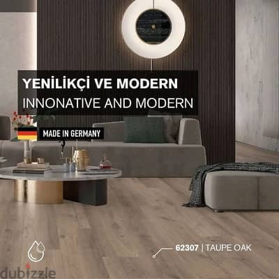 أرضيات HDF تركي وألماني سعر المتر 335