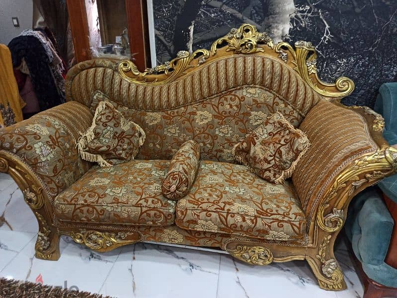 صالون مدهب 4