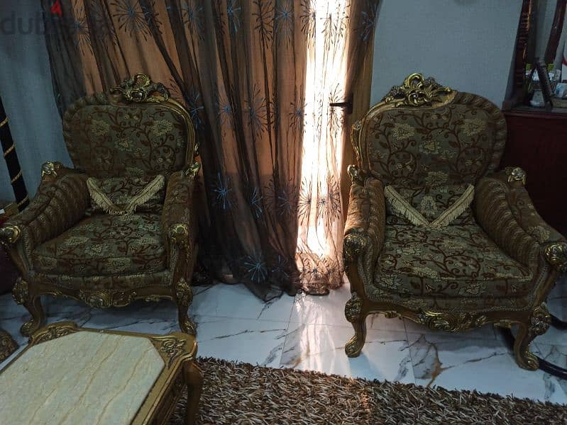 صالون مدهب 3