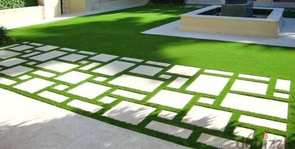نجيل صناعى - نجيلة صناعية لاند سكيب بافضل سعر فى الساحل الشمالي