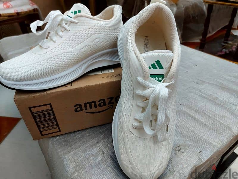 كوتشى Adidas ابيض جديد 5