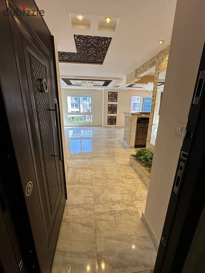 193m² fully finished apartment for sale in Studa Sheraton Compound, ready to move , with installments over 10 years.