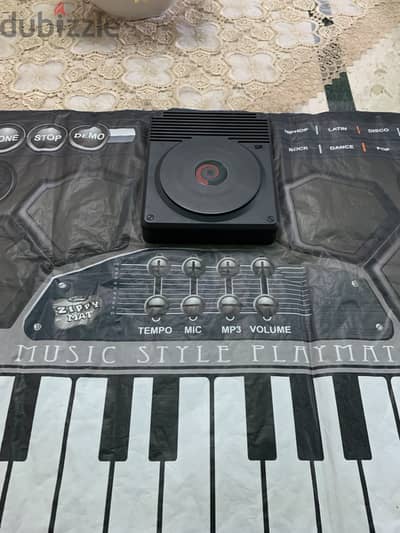 Music style playmat