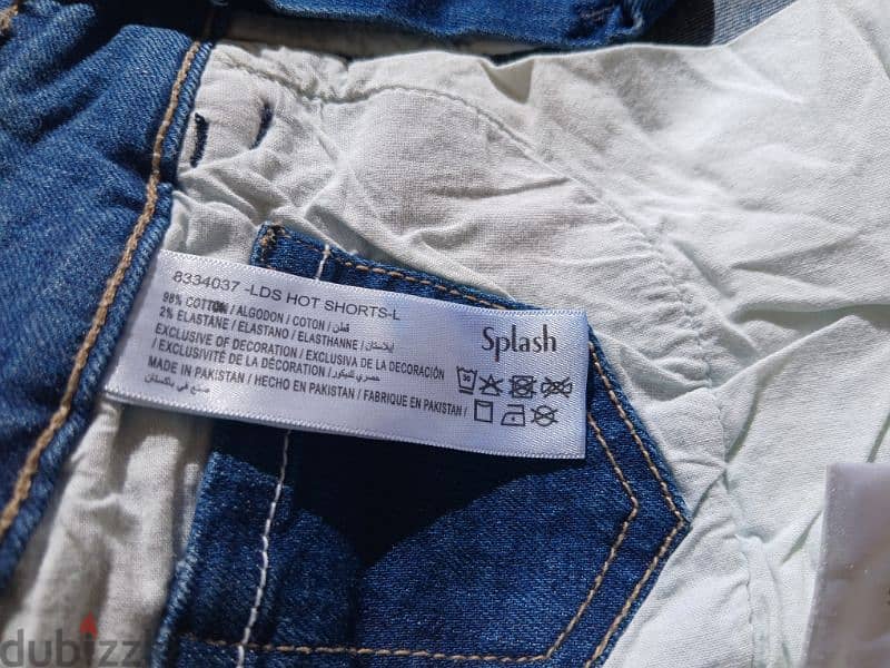 Splash Women's Denim Hot Shorts 14