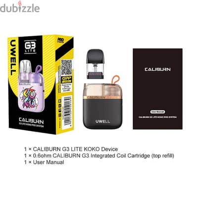 كاليبورن جى 3 لايت كوكو Caliburn G3 Lite Koko