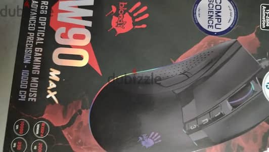 كيبورد keyboard hermes p1 + ماوس Bloody W90 Max RGB Gaming