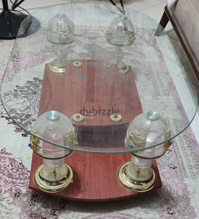 Glas living room table - ترابيزة انترية زجاج