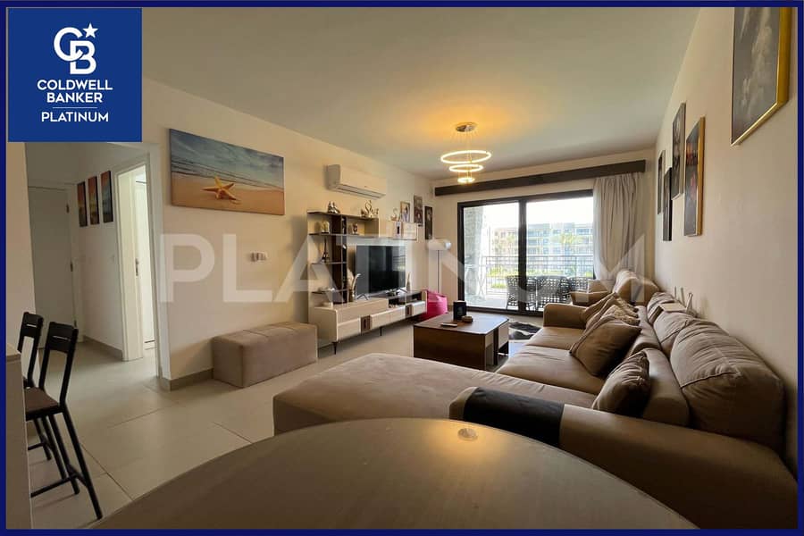1 Bedrooms 100 sq.M Chalet for rent 300,000 EGP in Marassi, Sidi Abdel Rahman