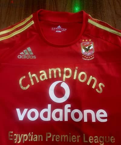 الاهلى تيشرت احتفاليه الدورى 2011 اديداس اصلى