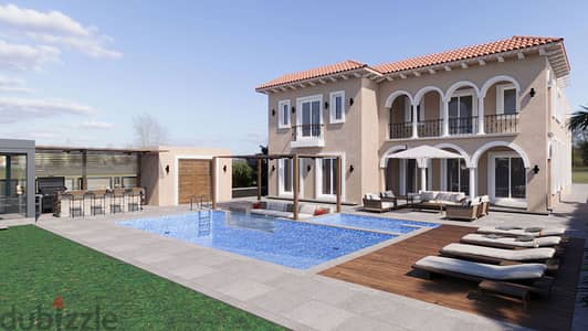 تصميم لاندسكيب للفيلات (3D) --3D Landscape Design