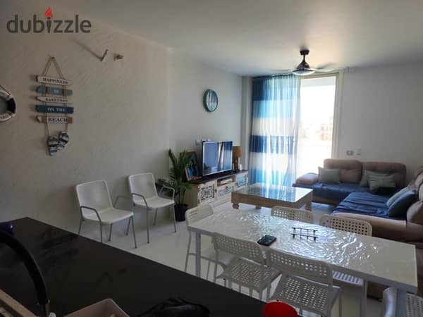Ready to move For Sale 3 Bedrooms Chalet Lagoon View  Fouka Bay Sahel Tatweer Misr in north coast ras el hekma   _________  Fully Furnished with appliances