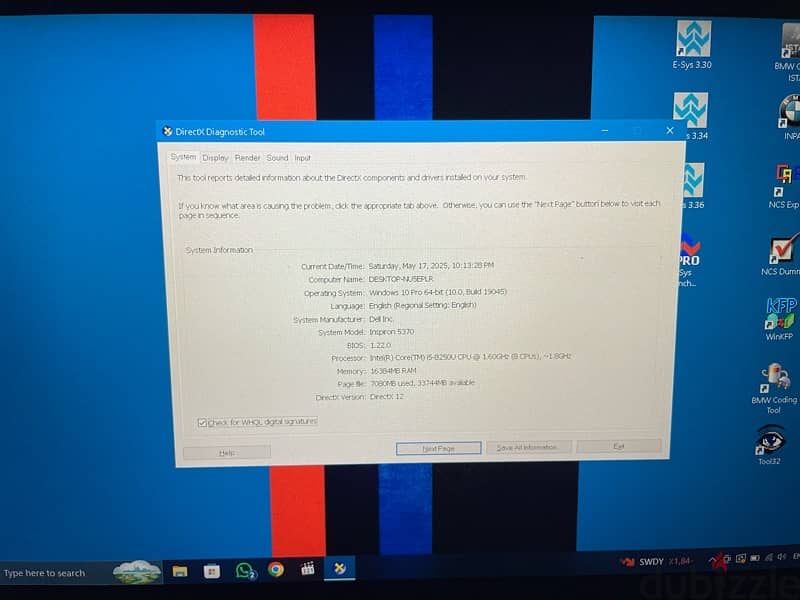 Dell inspiron 5370 7
