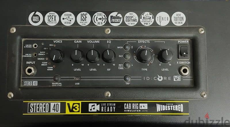 blackstar id core 40 v3 guitar amplifier ( amp ) 1