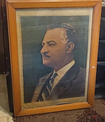 برواز كبير لمحبي الزعيم جمال عبد الناصر