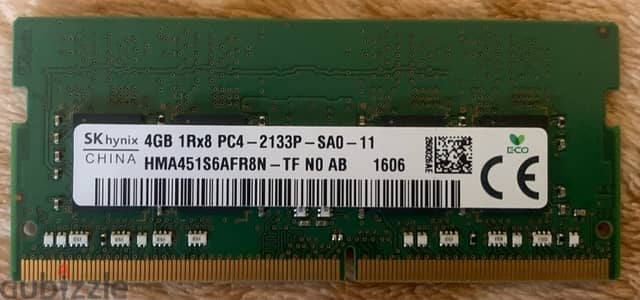 SK hynix 4GB DDR4 RAM 2133 MHz