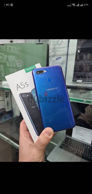 اوبو a5sبحاله الزيرو بس محتاج شاشه