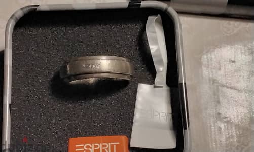 دبلة Esprit فضة استخدام بسيط بالعلبة و السيريال