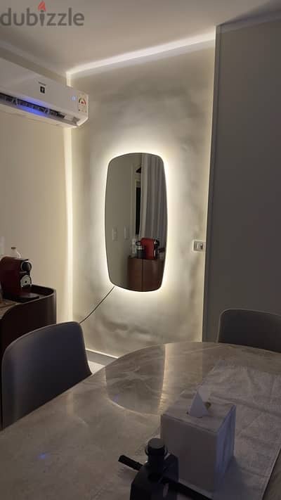 Mirror with LED