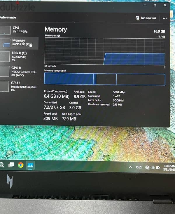 Acer V15 Nitro 5