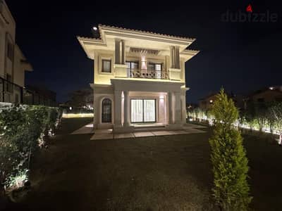 فيلا سوبر لوكس نموذج D3 للإيجار بمساحة كبيرة وتكييف مركزي  مع إطلالة على الجاردن في مدينتي madinaty