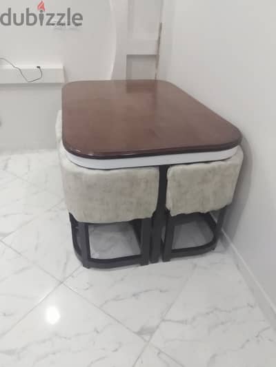 سفره متداخله 6 كراسي مقاسها 1*150