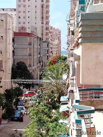 شقه فى اسكندرية شاطئ النخيل قلب الخدمات والأسواق دقائق من فتح الله بالقرب من البحر موقع سكنى ومصيفى متميز
