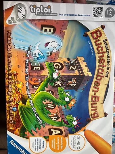 tiptoi smart games for kids