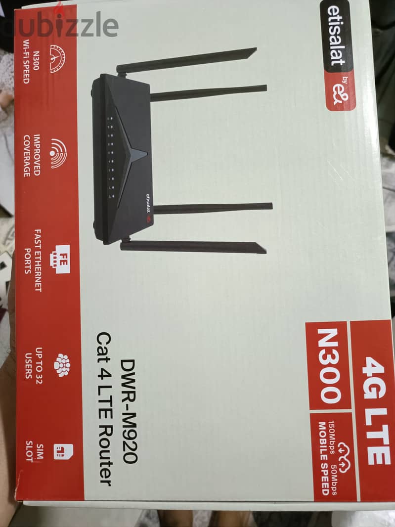 Etisalat Home 4g Router - اكسسوارات و قطع غيار كمبيوتر - 204887087