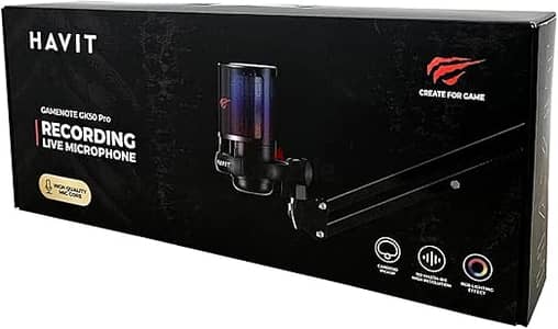 Havit Gamenote GK50 PRO RGB Gaming مايك