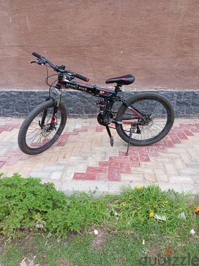 دراجه شبه جديدة 7 سرعات للطوي نويعة مميزه vira bike
