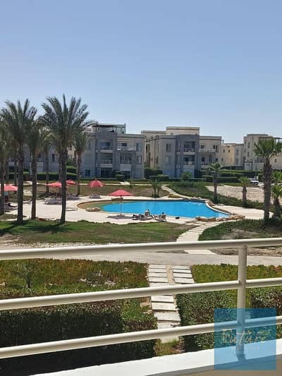 امواج الساحل الشمالي شاليه 2 غرفه للبيع تحت سعر السوق افضل فيو علي حمام البسباحه - Amwaj North Coast