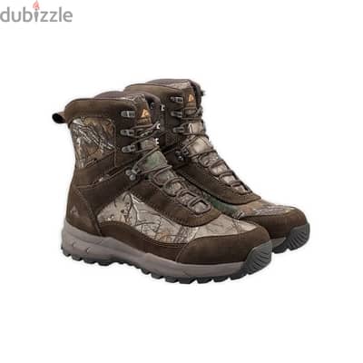NIB Men's Ozark Trail Waterproof Hunting Boots Camo Terrain