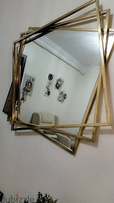 مرايه ديكور ستانلس طلاء pvd