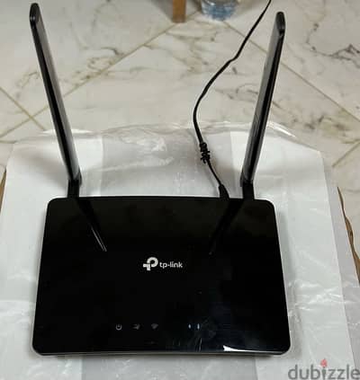 راوتر هوائي TP LINK MR200 مفتوح لجميع الشبكات 4G