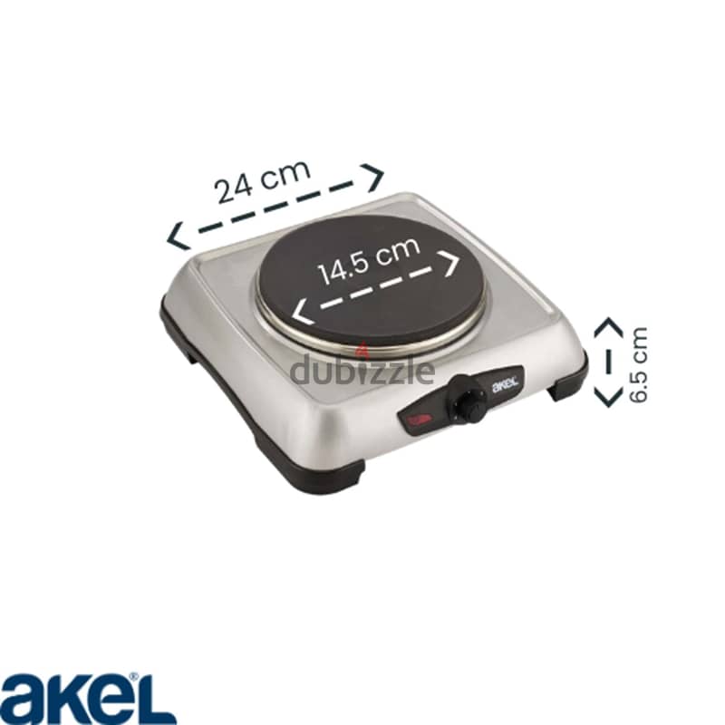 AKEL Single Hot Plate 1000 Watt 2