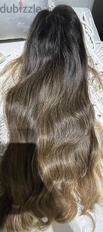 Natiral hair wig 1